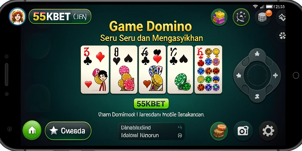 Tampilan gameplay menarik dari 55KBET yang penuh tantangan.
