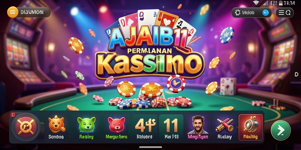 Tampilan menarik dari gameplay AJAIB11 yang memukau.