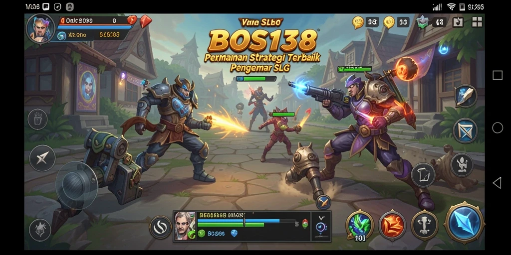 Screenshot gameplay <strong>BOS138</strong> menampilkan pertempuran strategis yang mendebarkan.