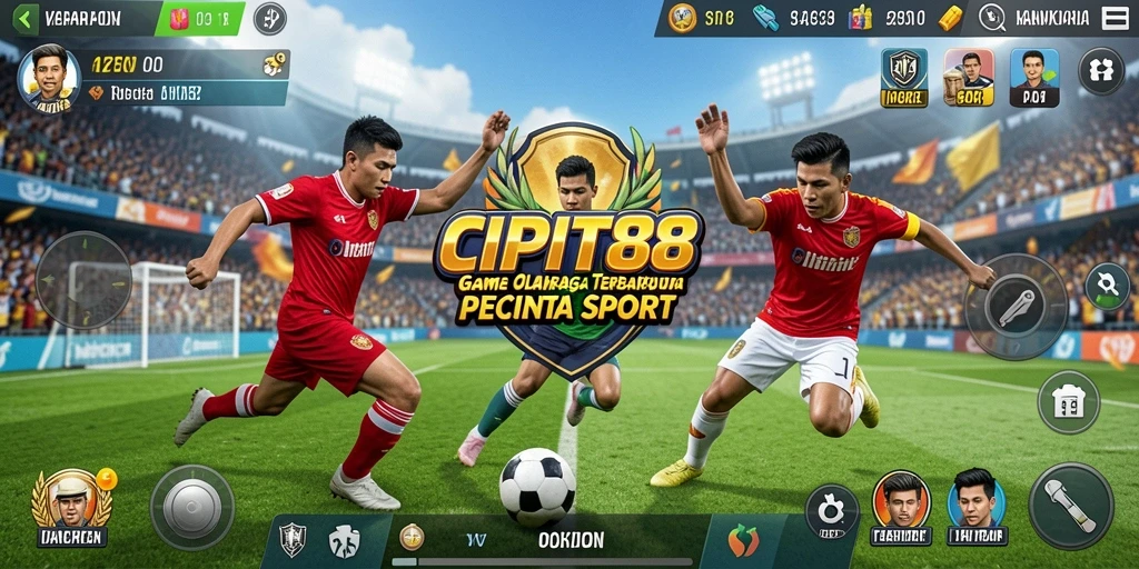 Tampilan gameplay menarik dari CIPIT88 dengan berbagai cabang olahraga.