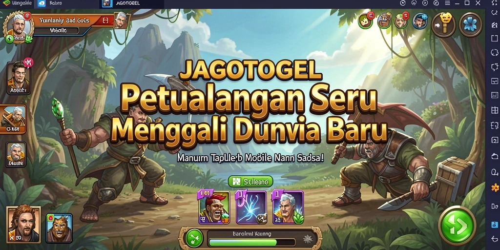 Tangkapan layar <strong>JAGOTOGEL</strong> menampilkan karakter utama dalam aksi petualangan yang seru.