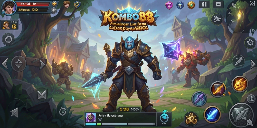 Tangkapan layar gameplay <strong>KOMBO88</strong> yang menampilkan aksi seru di dunia ARPG.