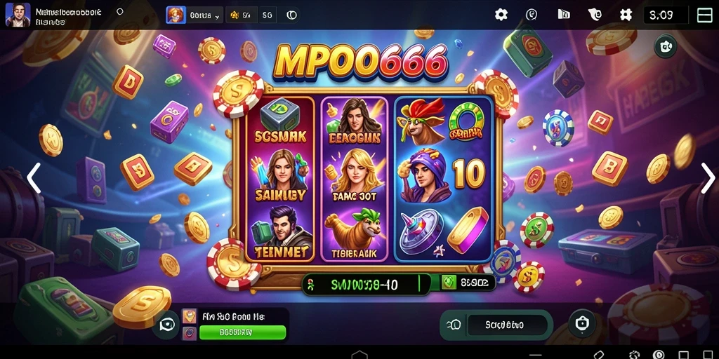 Tampilan gameplay MPO666 yang seru dan mengasyikkan.