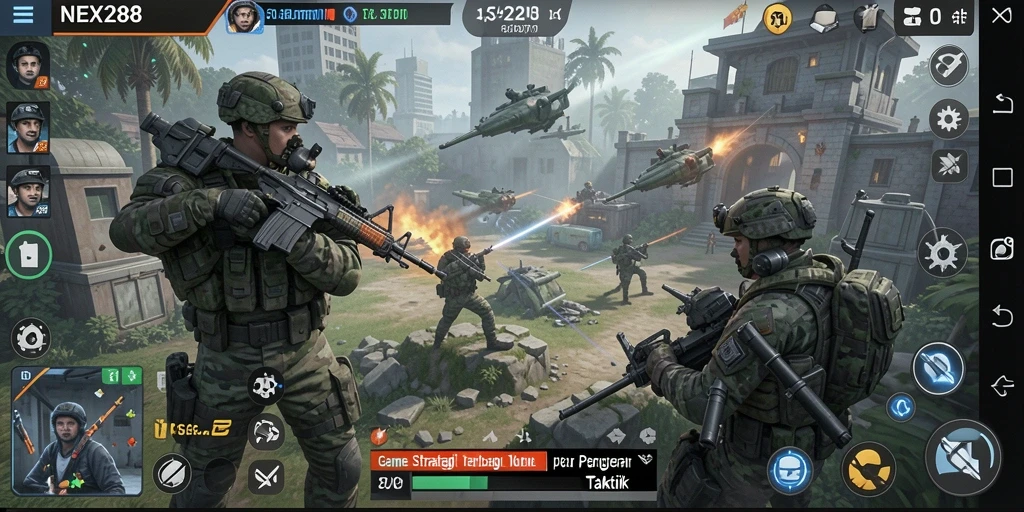 Tampilan gameplay menarik dalam NEX288 menunjukkan strategi yang mendebarkan.
