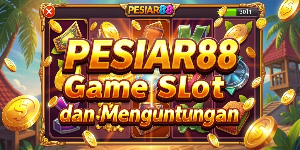 Tampilan gameplay PESIAR88 dengan tema dan animasi menarik.