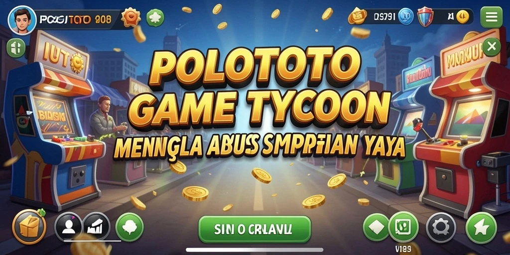 Skrinsot POLOTOTO menampilkan calon pengusaha dalam mengelola bisnis.