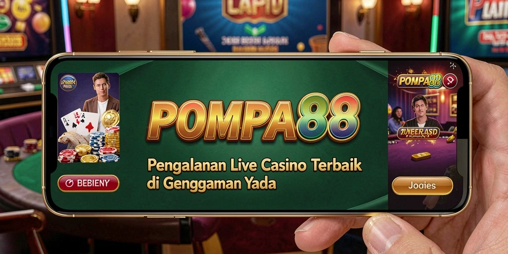 Gambaran gameplay langsung dari POMPA88 dengan dealer profesional.