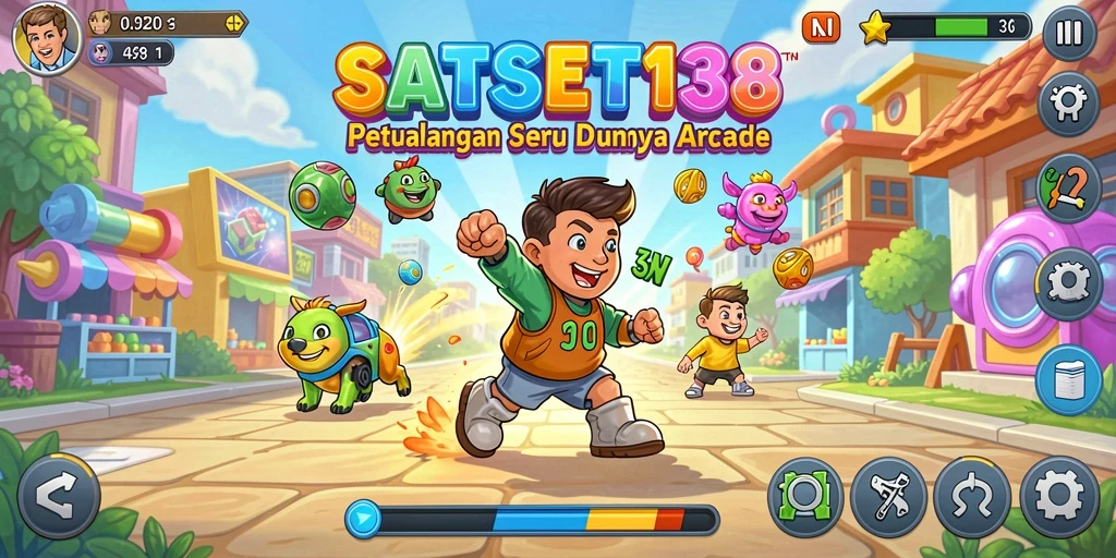Tampilan gameplay seru dari SATSET138 dengan berbagai tantangan menarik.