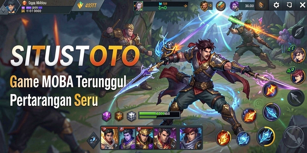 Tampilan gameplay seru dari SITUSTOTO yang menampilkan pertarungan strategis.