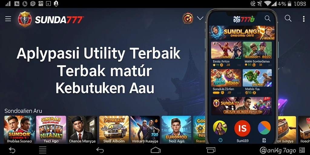 Tampilan antarmuka SUNDA777 yang intuitif dan user-friendly.