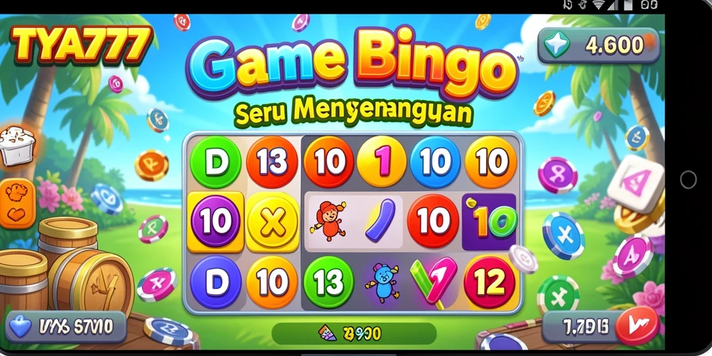 Tampilan menawan dari gameplay Bingo TYA777 yang penuh aksi.